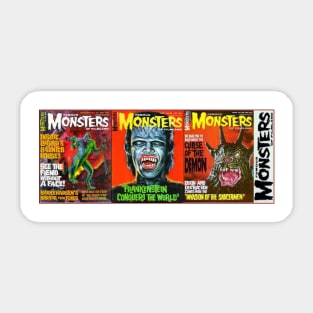 Classic Famous Monsters of Filmland Series 9 Sticker